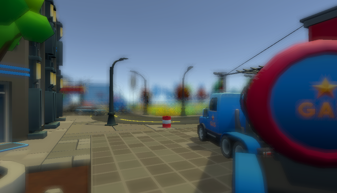 First DOF focused on truck